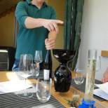Matthias prowadzi naszą degustację